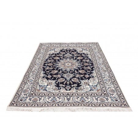 Tappeto Nain Kashmar Persia grigio 148x200