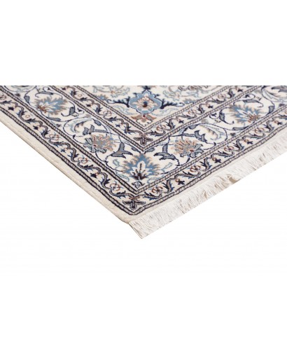 Tappeto Nain Kashmar Persia grigio 148x200