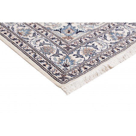 Tappeto Nain Kashmar Persia grigio 148x200