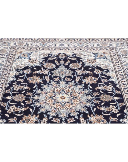 Tappeto Nain Kashmar Persia grigio 148x200