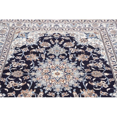 Tappeto Nain Kashmar Persia grigio 148x200