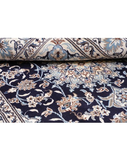 Tappeto Nain Kashmar Persia grigio 148x200