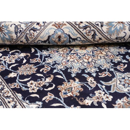 Tappeto Nain Kashmar Persia grigio 148x200