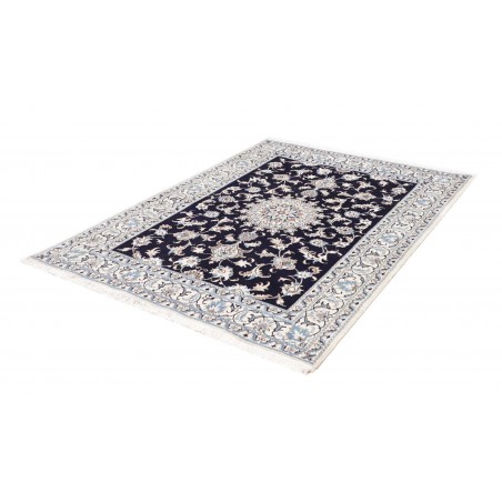 Tappeto Nain Kashmar Persia grigio 150x200