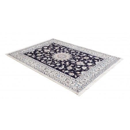 Tappeto Nain Kashmar Persia grigio 150x200