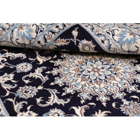 Tappeto Nain Kashmar Persia grigio 150x200