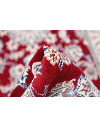 Tappeto Nain Kashmar Persia bianco marrone 83x293