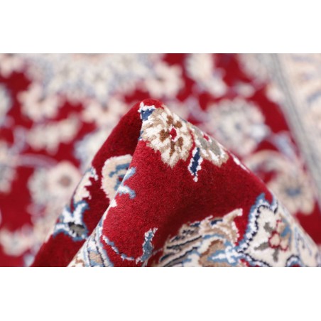 Tappeto Nain Kashmar Persia bianco marrone 83x293