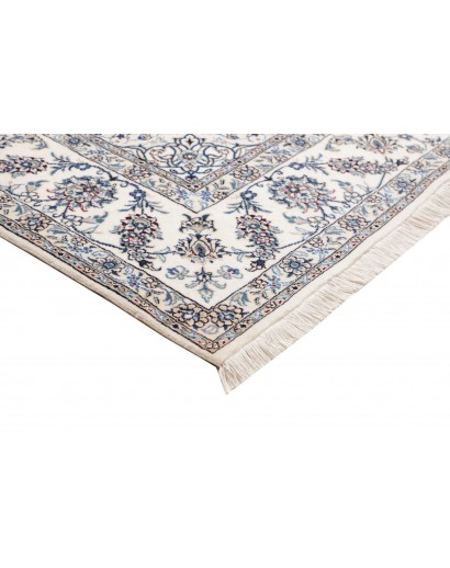 Tappeto Nain Kashmar Persia bianco 249x343