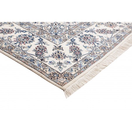 Tappeto Nain Kashmar Persia bianco 249x343