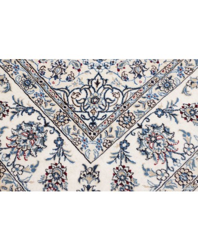 Tappeto Nain Kashmar Persia bianco 249x343