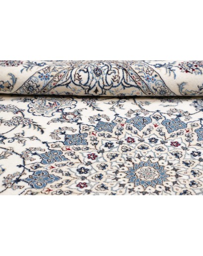 Tappeto Nain Kashmar Persia bianco 249x343
