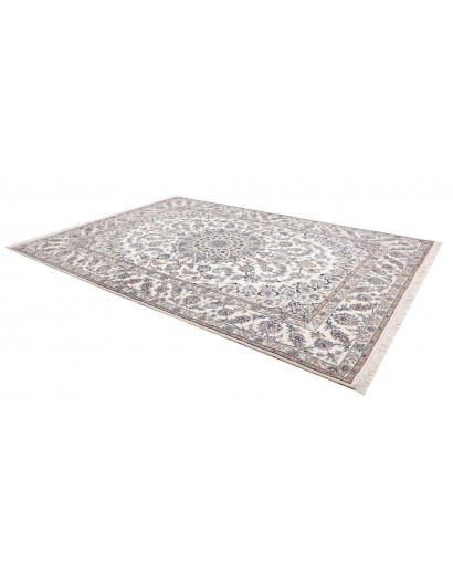 Tappeto Nain Kashmar Persia bianco 246x349