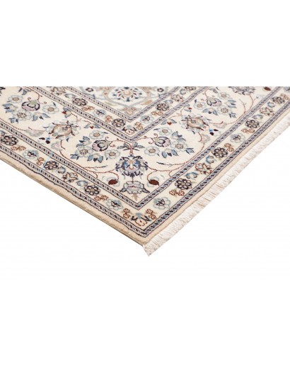 Tappeto Nain Kashmar Persia bianco 240x346