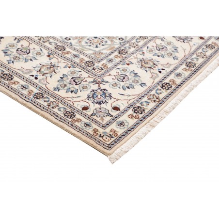 Tappeto Nain Kashmar Persia bianco 240x346