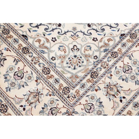 Tappeto Nain Kashmar Persia bianco 240x346