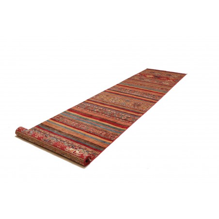 Tappeto Samarkand Pakistan rosso 95x469