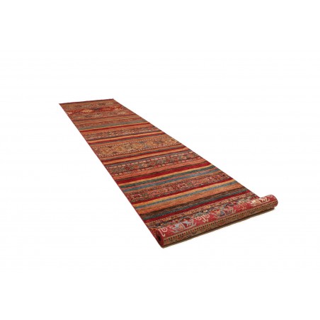 Tappeto Samarkand Pakistan rosso 95x469