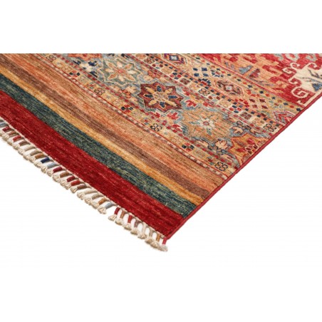 Tappeto Samarkand Pakistan rosso 95x469