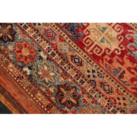 Tappeto Samarkand Pakistan rosso 95x469