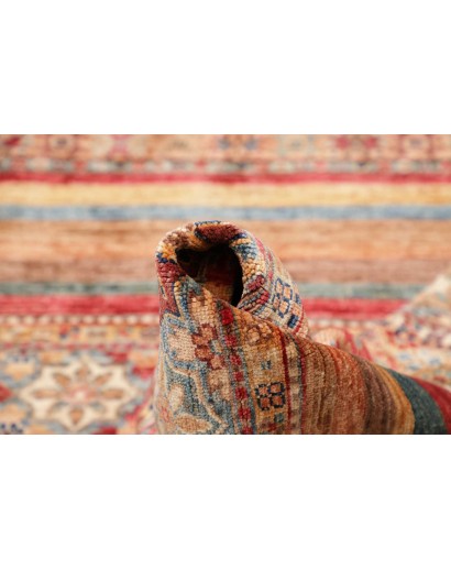 Tappeto Samarkand Pakistan rosso 95x469