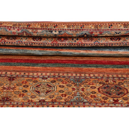 Tappeto Samarkand Pakistan rosso 95x469