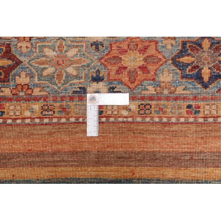 Tappeto Samarkand Pakistan rosso 95x469