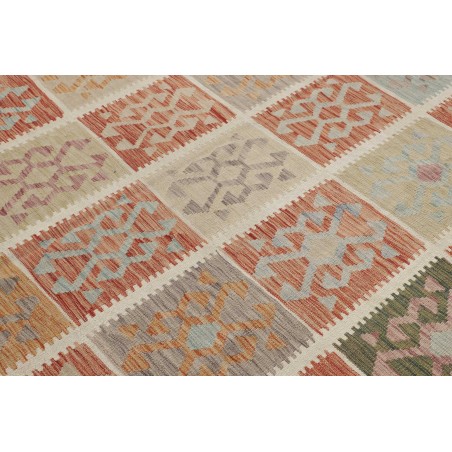 Tappeto Kilim Afghanistan marrone 404x496
