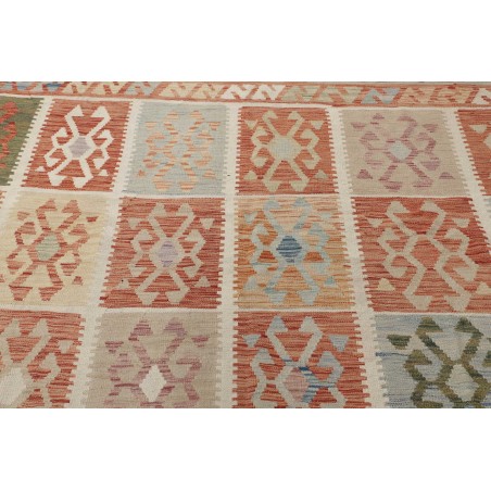 Tappeto Kilim Afghanistan marrone 404x496