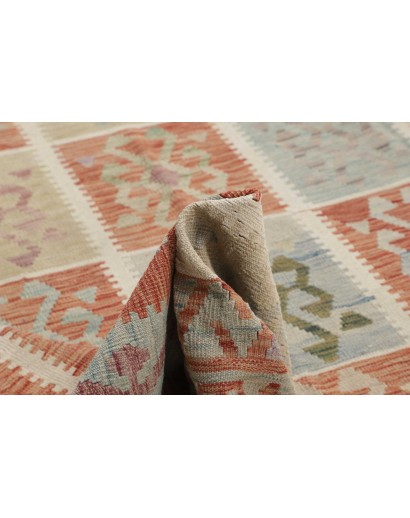 Tappeto Kilim Afghanistan marrone 404x496