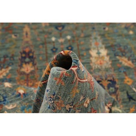 Tappeto Shahi Fine Pakistan bianco marrone 82x344