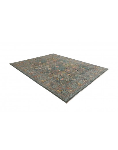 Tappeto Shahi Fine Pakistan azzurro marrone 243x302