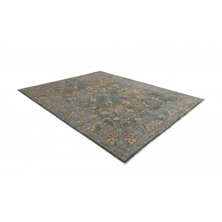 Tappeto Shahi Fine Pakistan azzurro marrone 243x302