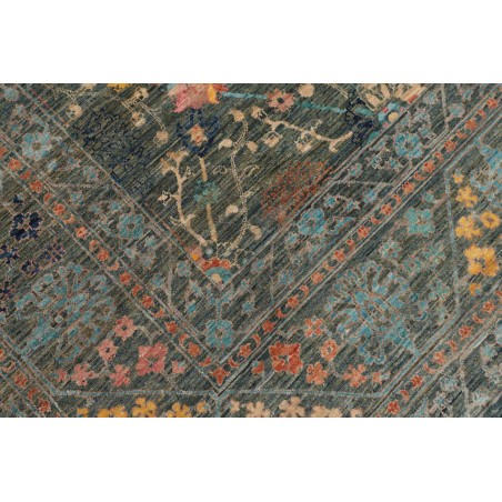 Tappeto Shahi Fine Pakistan azzurro marrone 243x302