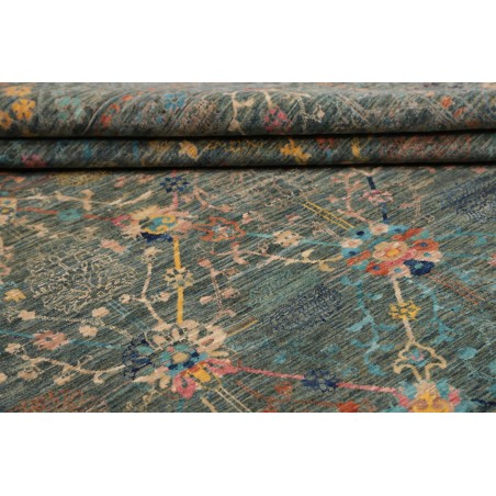 Tappeto Shahi Fine Pakistan azzurro marrone 243x302