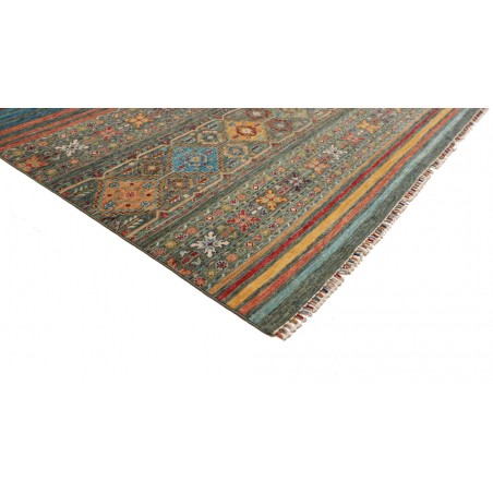 Tappeto Rubin Pakistan bianco azzurro 276x378