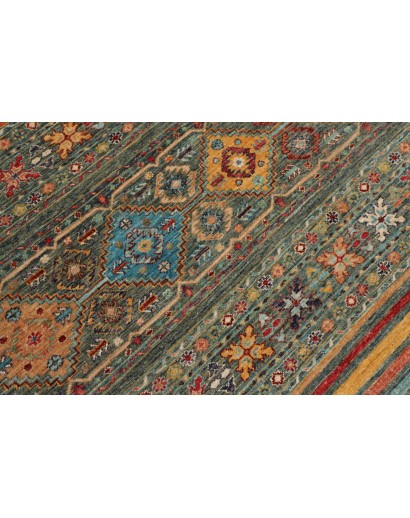 Tappeto Rubin Pakistan bianco azzurro 276x378