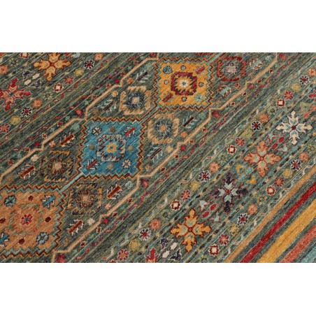 Tappeto Rubin Pakistan bianco azzurro 276x378