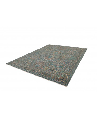 Tappeto Shahi Fine Pakistan azzurro 250x307