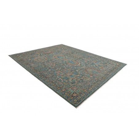 Tappeto Shahi Fine Pakistan azzurro 250x307