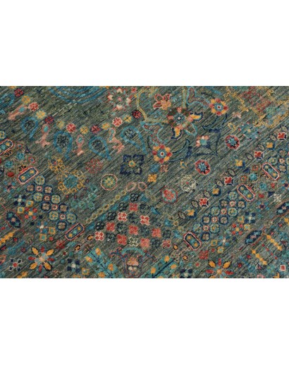Tappeto Shahi Fine Pakistan azzurro 250x307
