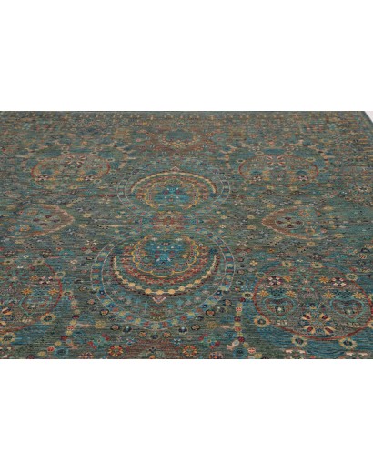 Tappeto Shahi Fine Pakistan azzurro 250x307