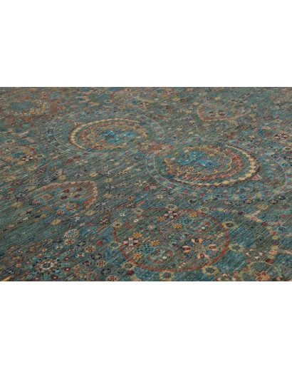 Tappeto Shahi Fine Pakistan azzurro 250x307