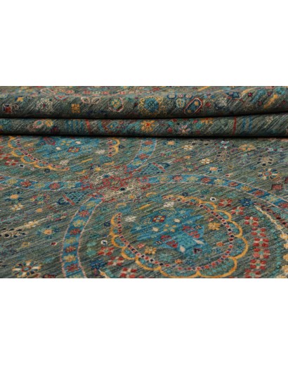 Tappeto Shahi Fine Pakistan azzurro 250x307