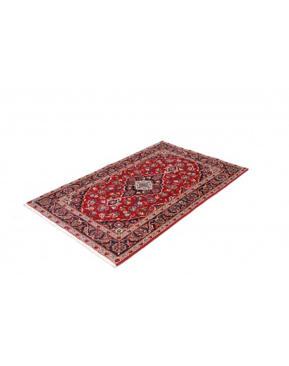 Tappeto Kashan Fine Persia marrone giallo 98x152