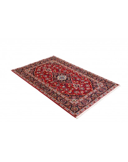 Tappeto Kashan Fine Persia marrone giallo 98x152