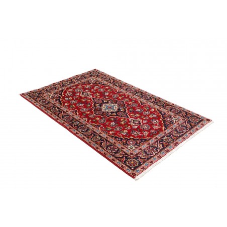Tappeto Kashan Fine Persia marrone giallo 98x152