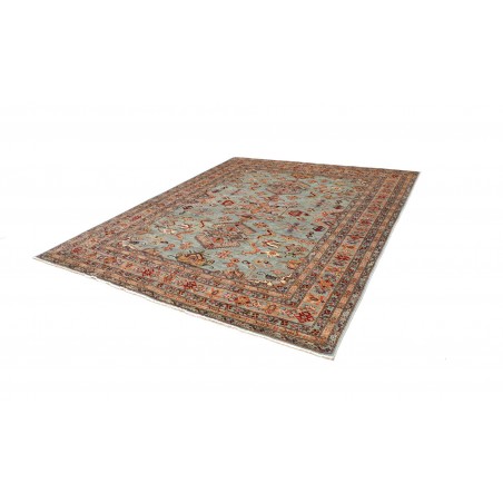 Tappeto Kazak Fine Pakistan bianco blu 248x296