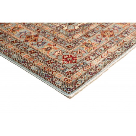 Tappeto Kazak Fine Pakistan bianco blu 248x296