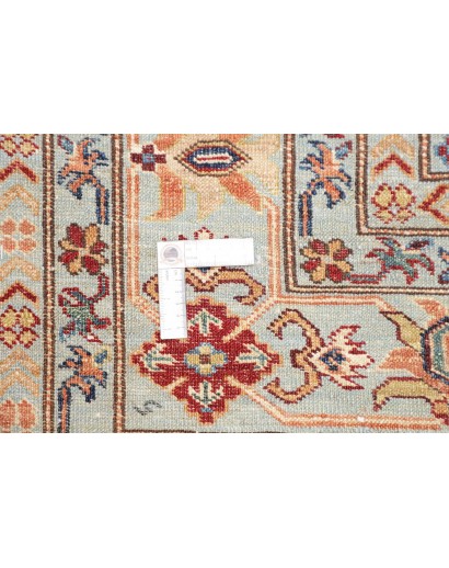 Tappeto Kazak Fine Pakistan bianco blu 248x296